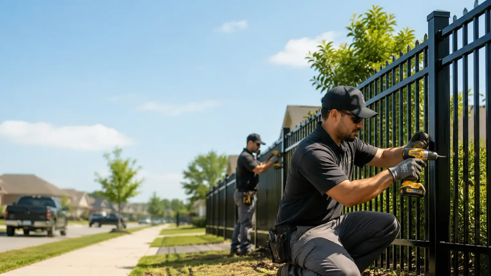 Metal Fence Installation in Pittsville, MD